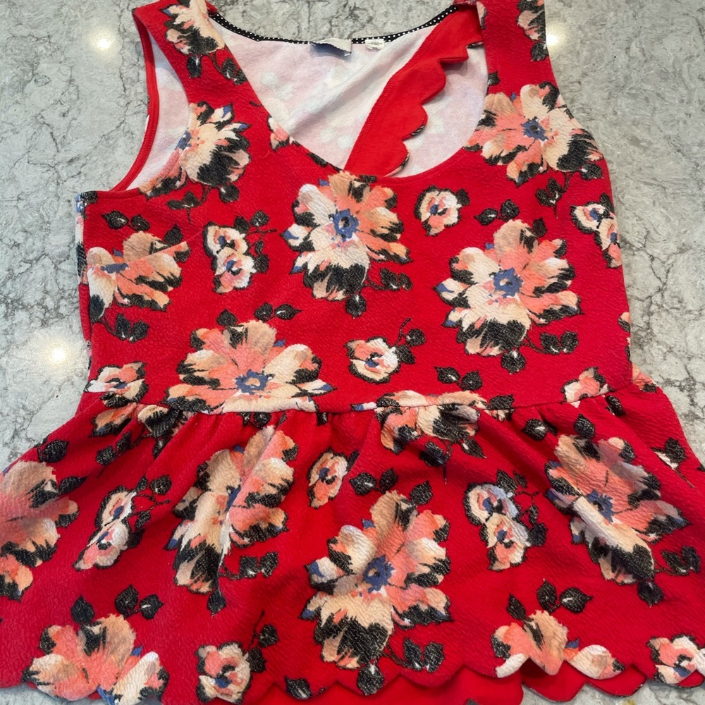 Anthropologie Top - Large 🌺🌹🍄